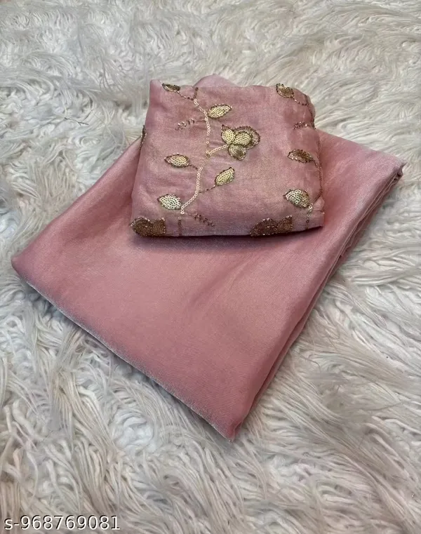 Pink_Satin_Silk_Embroidered_Saree_With_Blouse_For_Women
