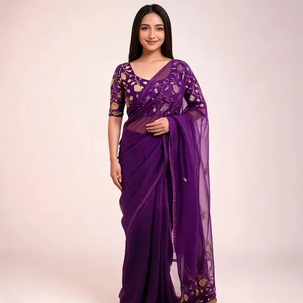 Purple_Satin_Silk_Embroidered_Saree_With_Blouse_For_Women