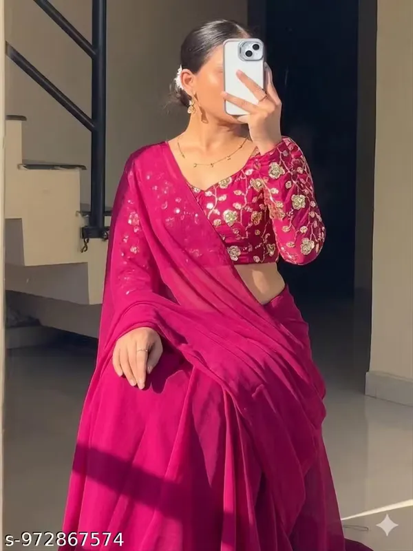 Pink_Satin_Silk_Embroidered_Saree_With_Blouse_For_Women