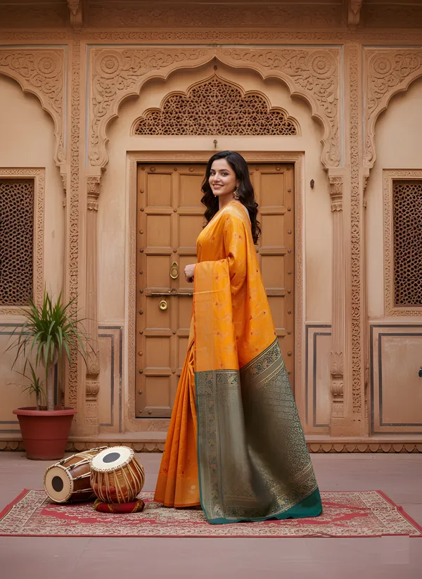 Green_Cotton_Saree_For_Women