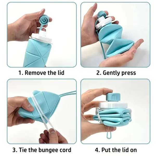 Sky_Blue_Silicone_Collapsible_Water_Bottle_For_Carrying_Water_&_Beverages