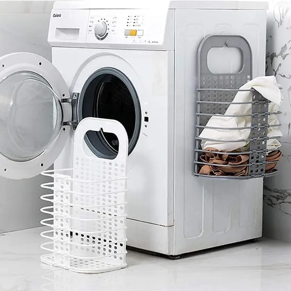 Grey_Abs_Plastic_Wall_Mounted_Laundry_Hamper_For_Laundry_Storage