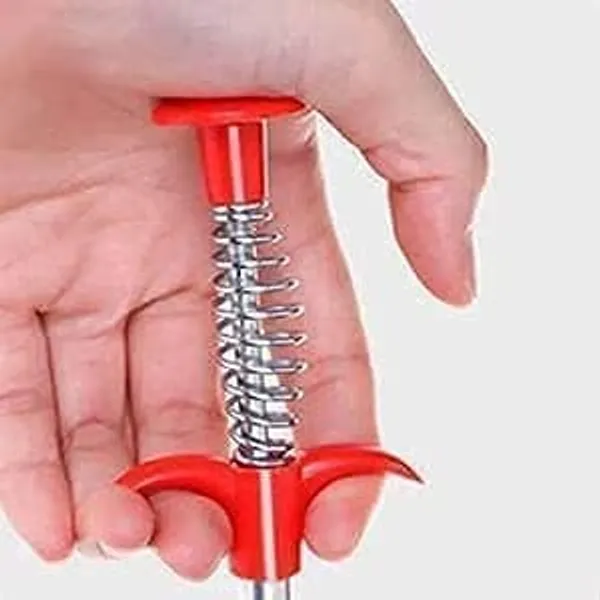 Black_Stainless_Steel_Drain_Snake_Grabber_For_Clearing_Blocked_Drains