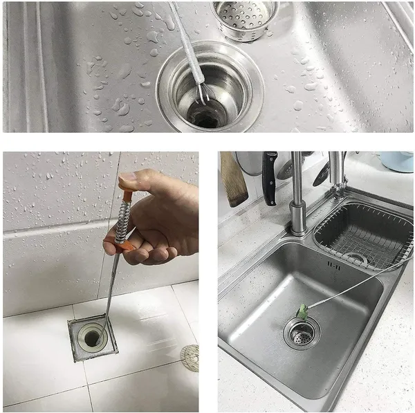 Black_Stainless_Steel_Drain_Snake_Grabber_For_Clearing_Blocked_Drains