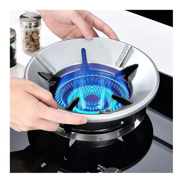 Silver_Stainless_Steel_Gas_Stove_Wind_Guard_For_Gas_Flame_Protection