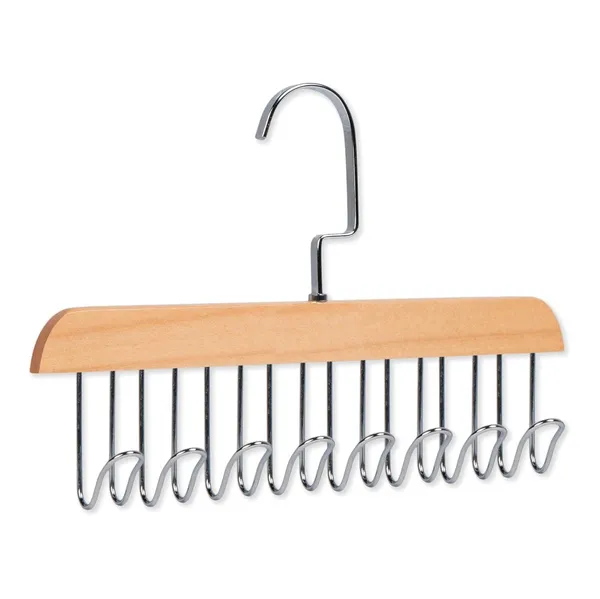Beige_Wood_+_Stainless_Steel_Belt_&_Tie_Hanger_For_Organizing_Belts_&_Ties