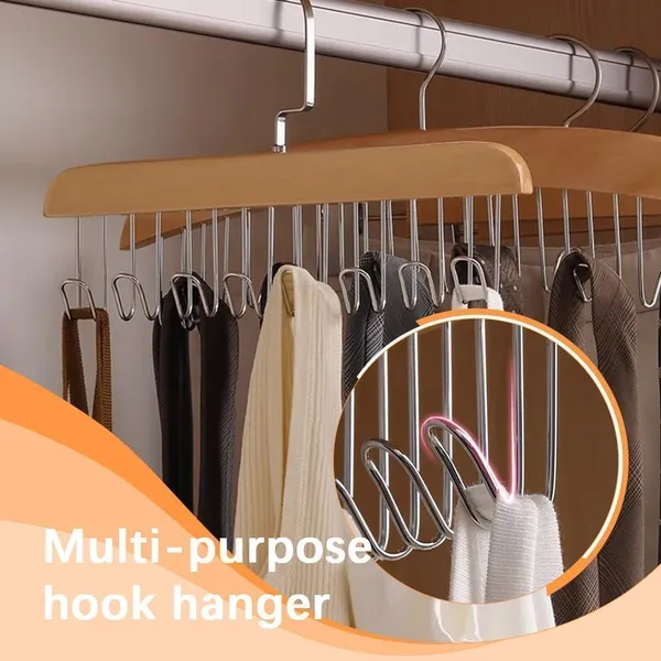Beige_Wood_+_Stainless_Steel_Belt_&_Tie_Hanger_For_Organizing_Belts_&_Ties