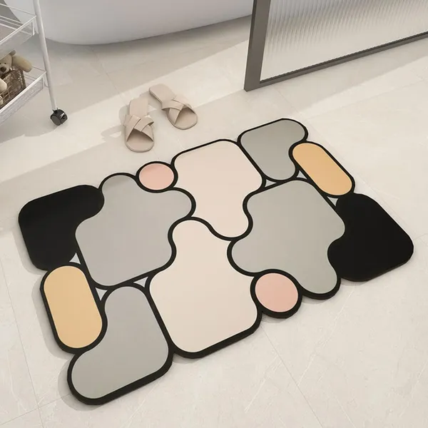 Multicolor_Polyester_Bath_Mat_For_Bathroom_Use