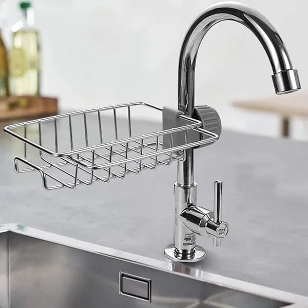 Silver_Stainless_Steel_Sink_Faucet_Caddy_For_Kitchen_Sink_Organization
