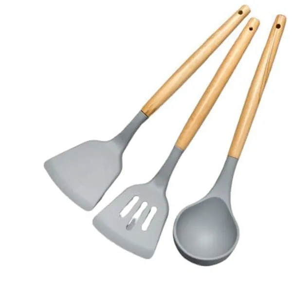 Grey_And_Beige_Silicone_&_Wood_Silicone_Kitchen_Utensils_Set_For_Cooking_&_Baking_(Pack_Of_3_)