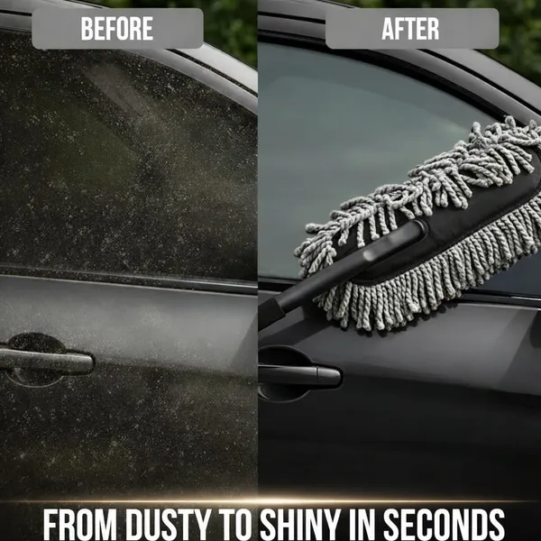 Grey_Microfiber_+_Stainless_Steel_Car_Duster_For_Car_Cleaning