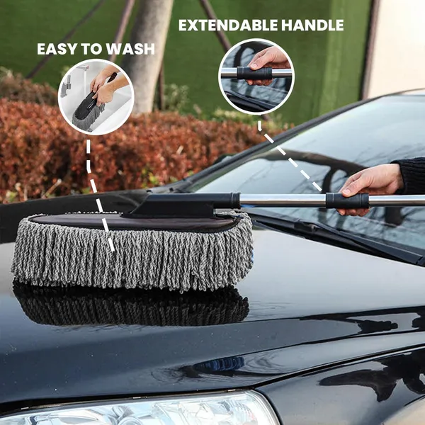 Grey_Microfiber_+_Stainless_Steel_Car_Duster_For_Car_Cleaning