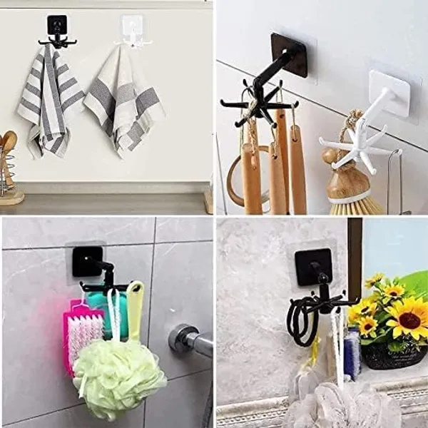 White_And_Black_Abs_Plastic_Wall_Mounted_Utensil_Holder_For_Hanging_Kitchen_Utensils_(Pack_Of_2_)