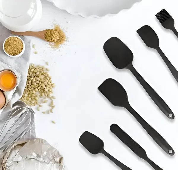 Black_Silicone_Silicone_Spatula_Set_For_Cooking_&_Baking