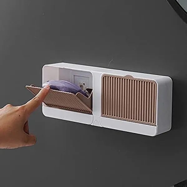Grey_Abs_Plastic_Wall_Mounted_Storage_Box_For_Home_Storage