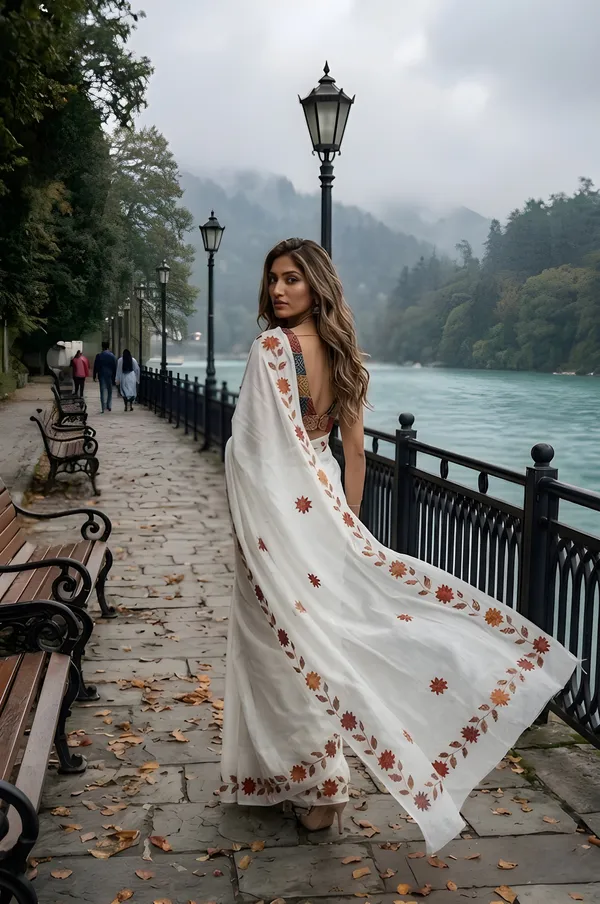 White_Cotton_Saree_For_Women