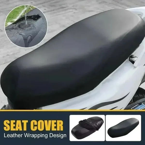 Black_Polyester_Bike_Seat_Cover_For_Protecting_Bike_Seat