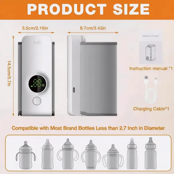White_Stainless_Steel_Electric_Warmer_Bottle_For_Babies