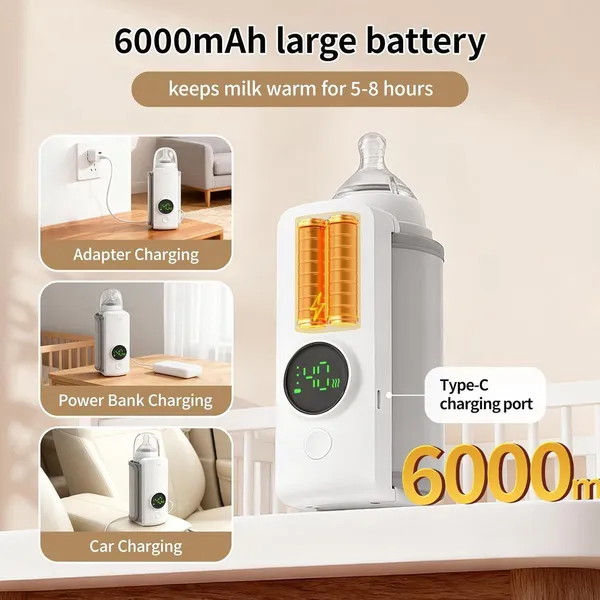 White_Stainless_Steel_Electric_Warmer_Bottle_For_Babies