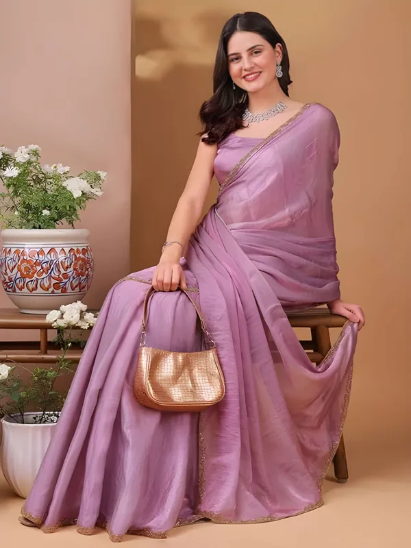 Pink_Satin_Silk_Saree_For_Women