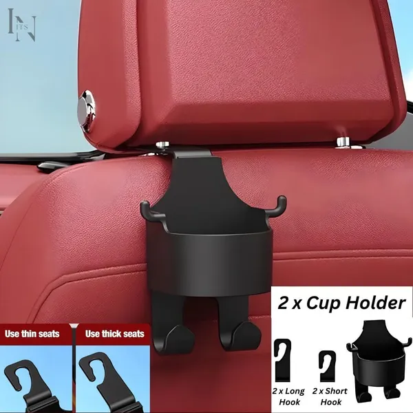 Black_Abs_Plastic_Car_Headrest_Hook_With_Cup_Holder_For_Car_Interior_Organization_(Pack_Of_2_)
