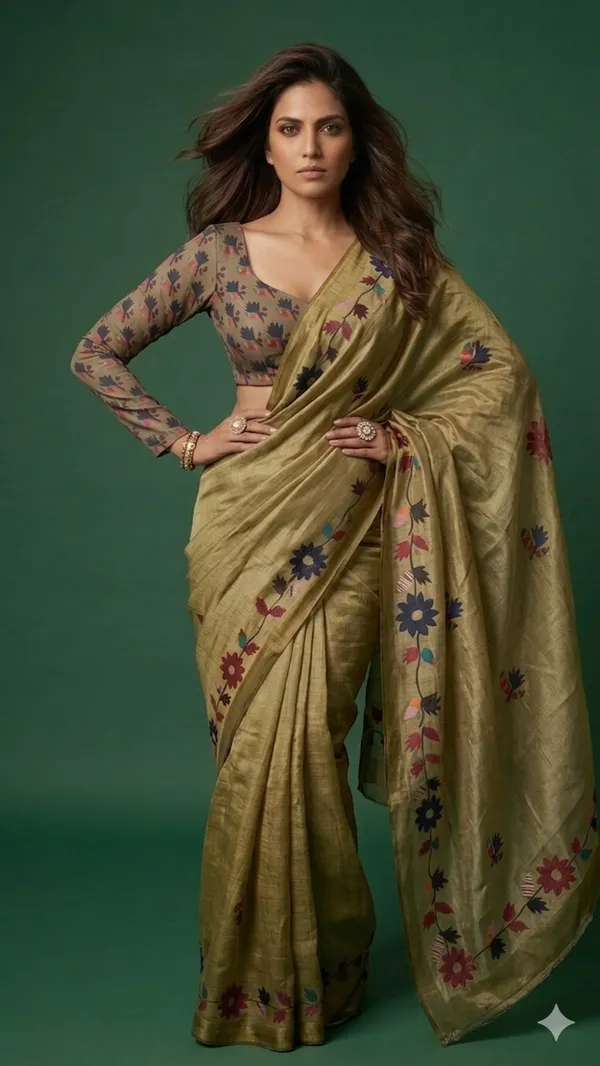 Green_Cotton_Saree_For_Women