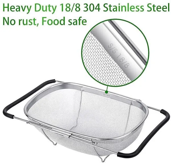 Silver_Stainless_Steel_Kitchen_Strainer_For_Washing_&_Draining_Fruits_And_Vegetables
