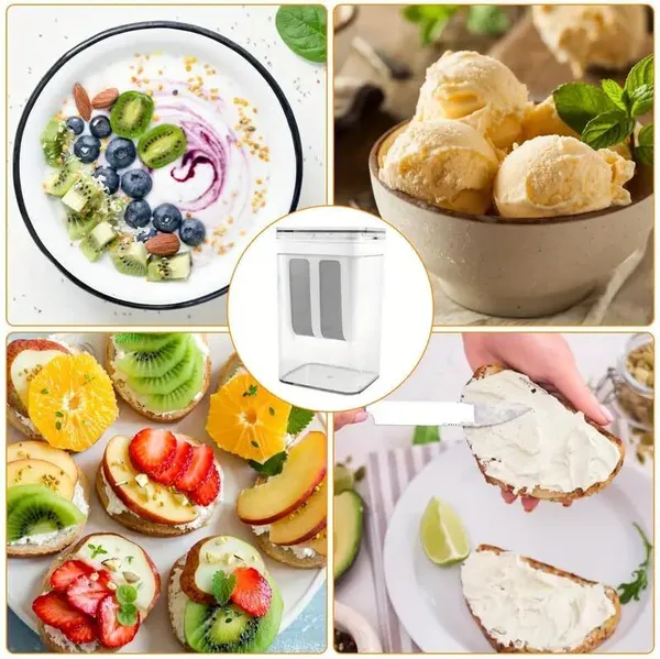 White_Plastic_Yogurt_Strainer_For_Making_Greek_Yogurt_&_Straining_Curd