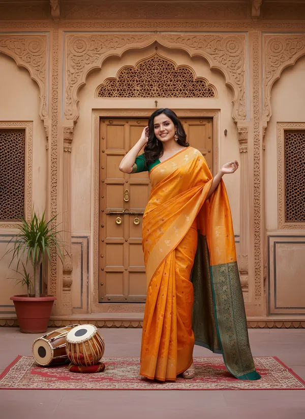 Green_Cotton_Saree_For_Women