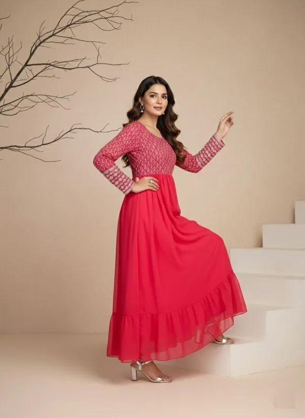 Pink_Georgette_Anarkali_Gown_For_Women
