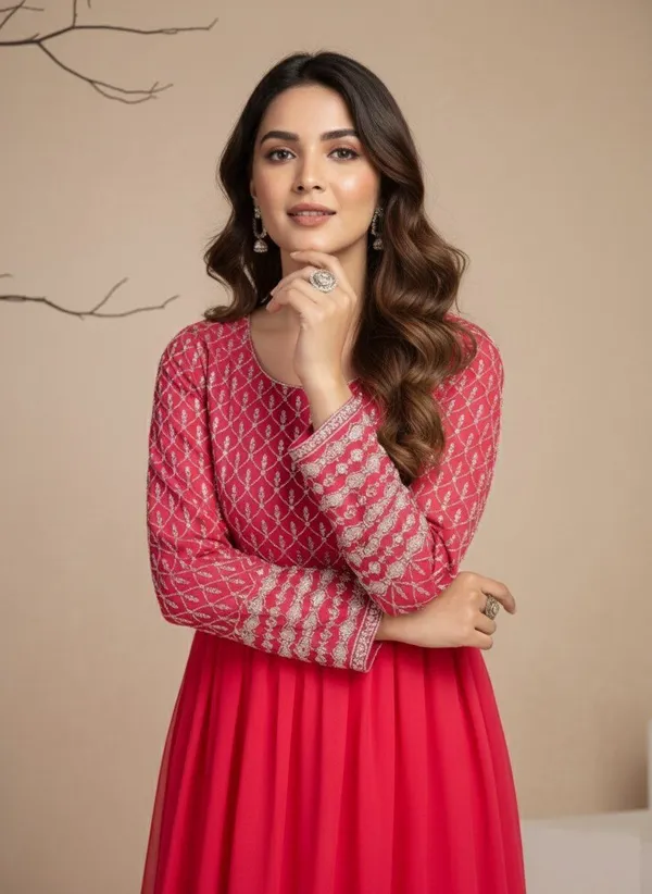 Pink_Georgette_Anarkali_Gown_For_Women