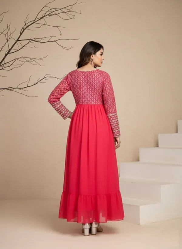 Pink_Georgette_Anarkali_Gown_For_Women