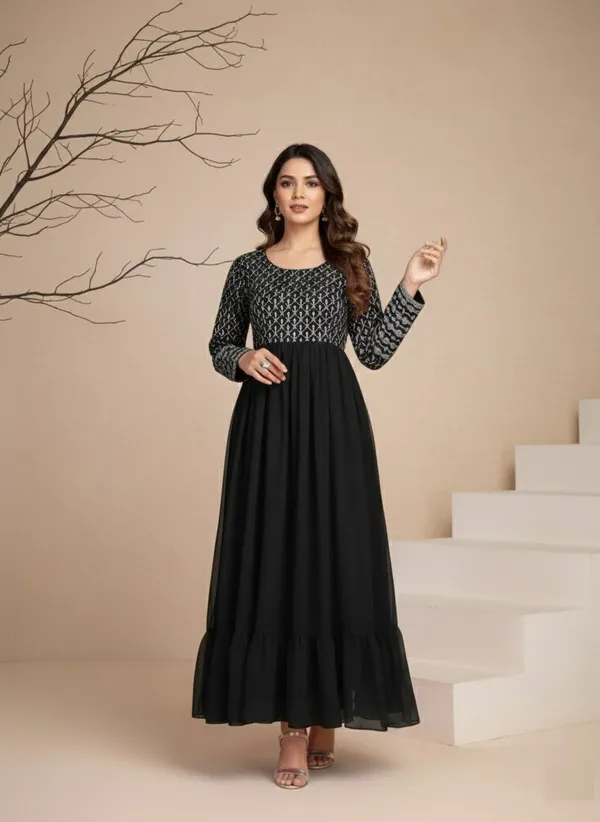 Black_Georgette_Anarkali_Gown_For_Women