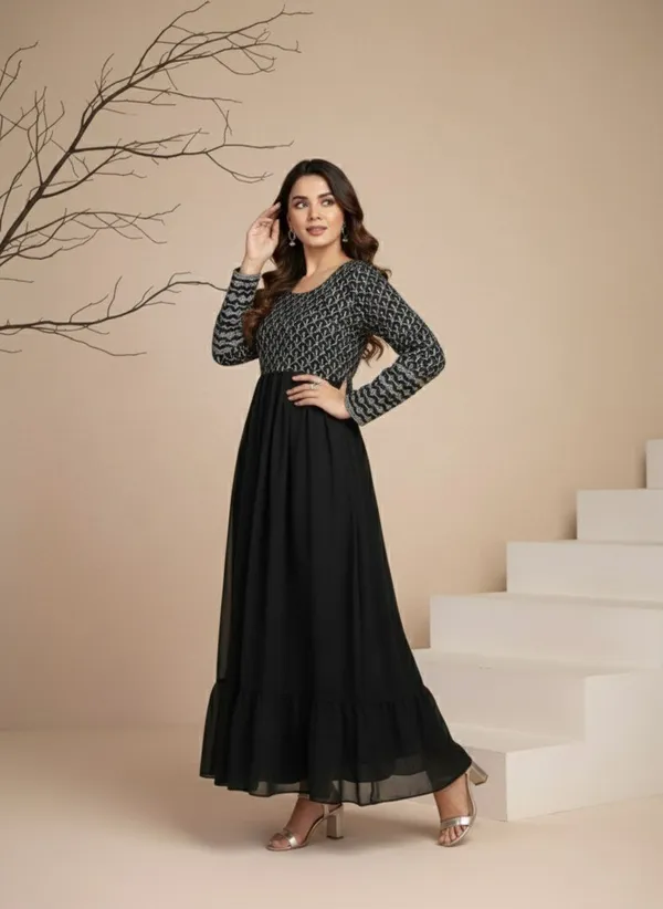 Black_Georgette_Anarkali_Gown_For_Women