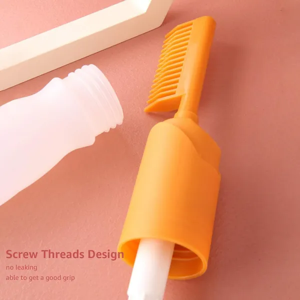 Orange_And_White_Plastic_Hair_Dye_Bottle_For_Hair_Dye_Application