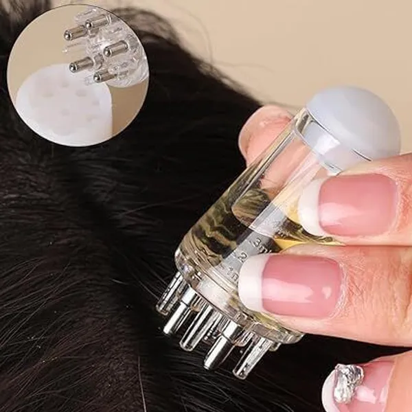White_Plastic_Hair_Oil_Applicator_Comb_For_Hair_Oil_Application