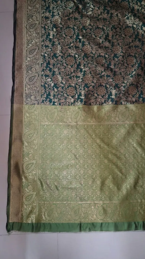 Green_Brocade_Silk_Saree_For_Women