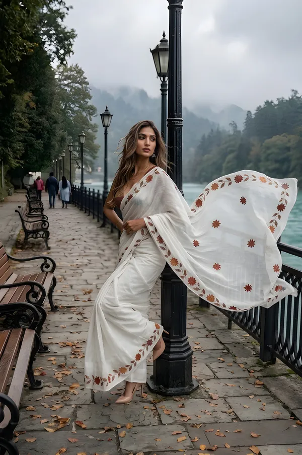 White_Cotton_Saree_For_Women