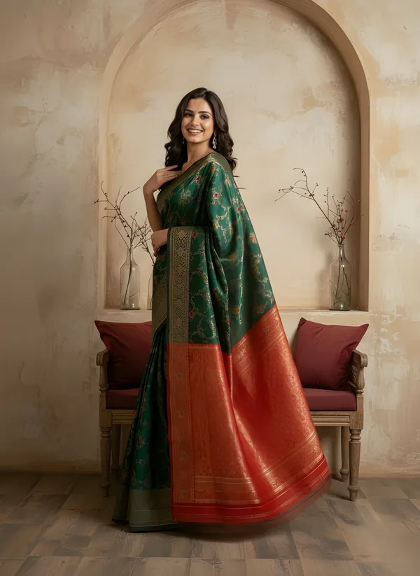 Red_Cotton_Saree_For_Women
