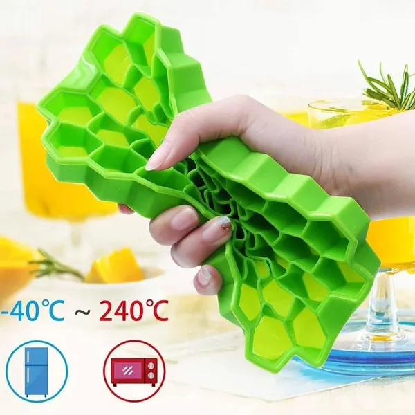 Blue_And_Green_Silicone_Silicone_Ice_Cube_Tray_For_Making_Ice_Cubes_(Pack_Of_4_)