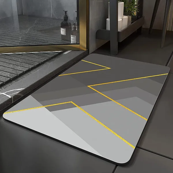 Grey_Polyester_&_Memory_Foam_Door_&_Floor_Mat_For_Home_&_Office_Floor_Use