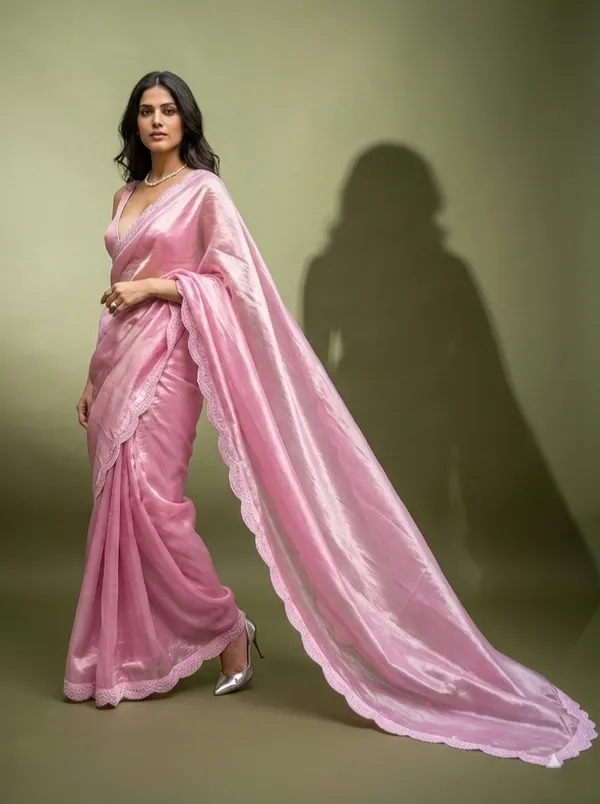 Pink_Satin_Silk_Saree_For_Women