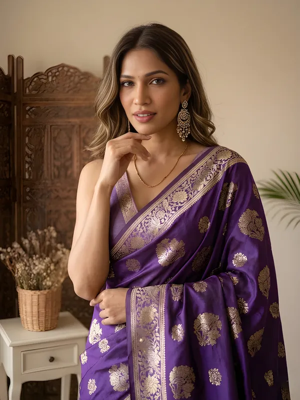 Purple_Silk_Saree_For_Women