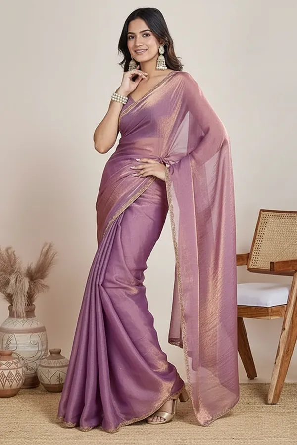 Purple_Shimmer_Fabric_Saree_For_Women