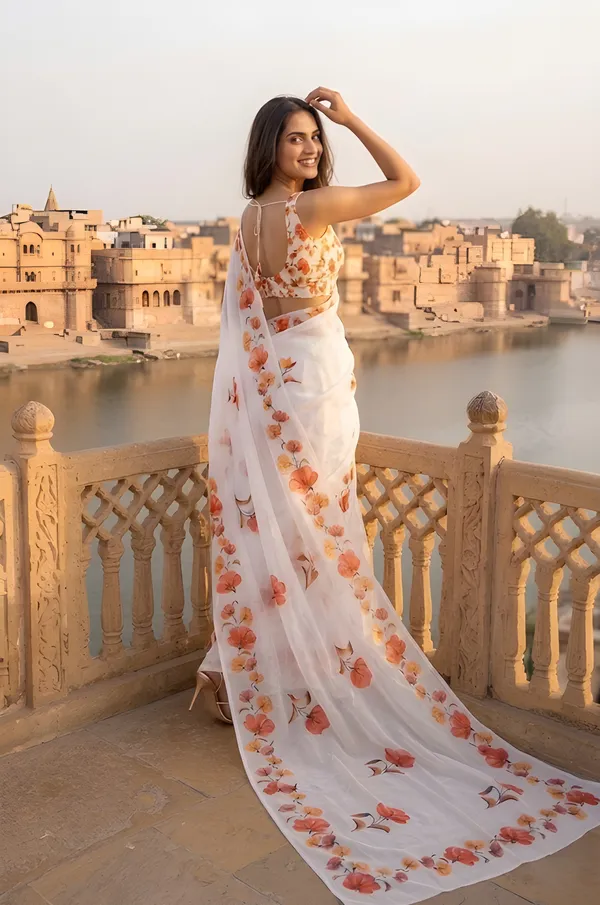 White_Cotton_Saree_For_Women