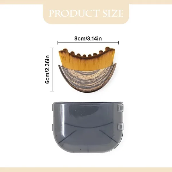 Brown_Silicone_Body_Brush_For_Body_Cleansing_&_Exfoliation