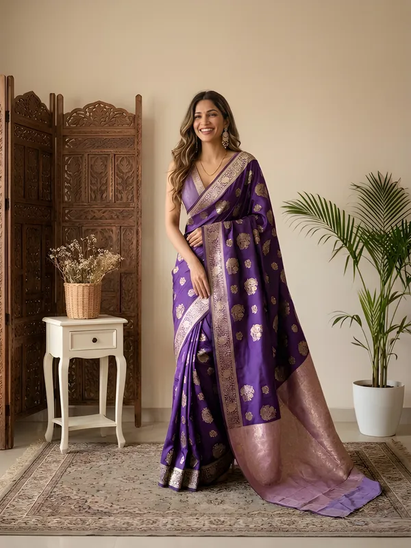 Purple_Silk_Saree_For_Women