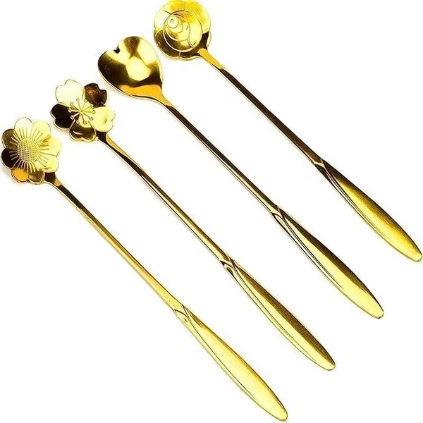 Gold_Stainless_Steel_Dessert_Spoon_Set_For_Serving_Desserts_&_Coffee_(Pack_Of_2_)