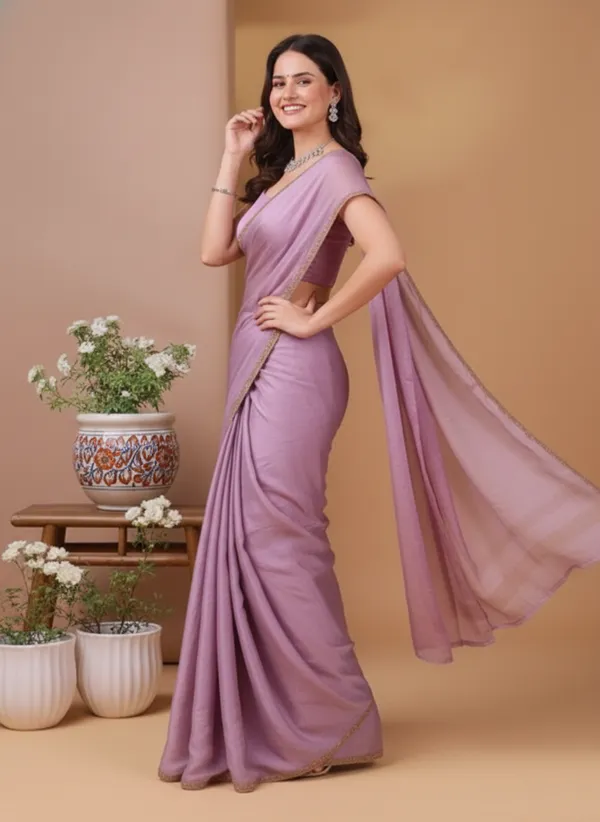 Pink_Satin_Silk_Saree_For_Women