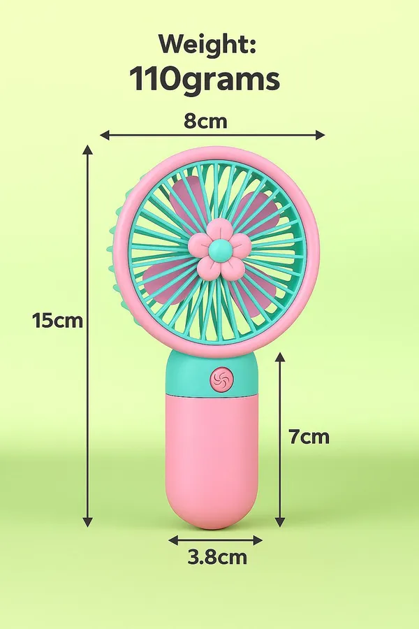 Pink_And_Blue_Abs_Plastic_Rechargeable_Fan_For_Personal_Cooling